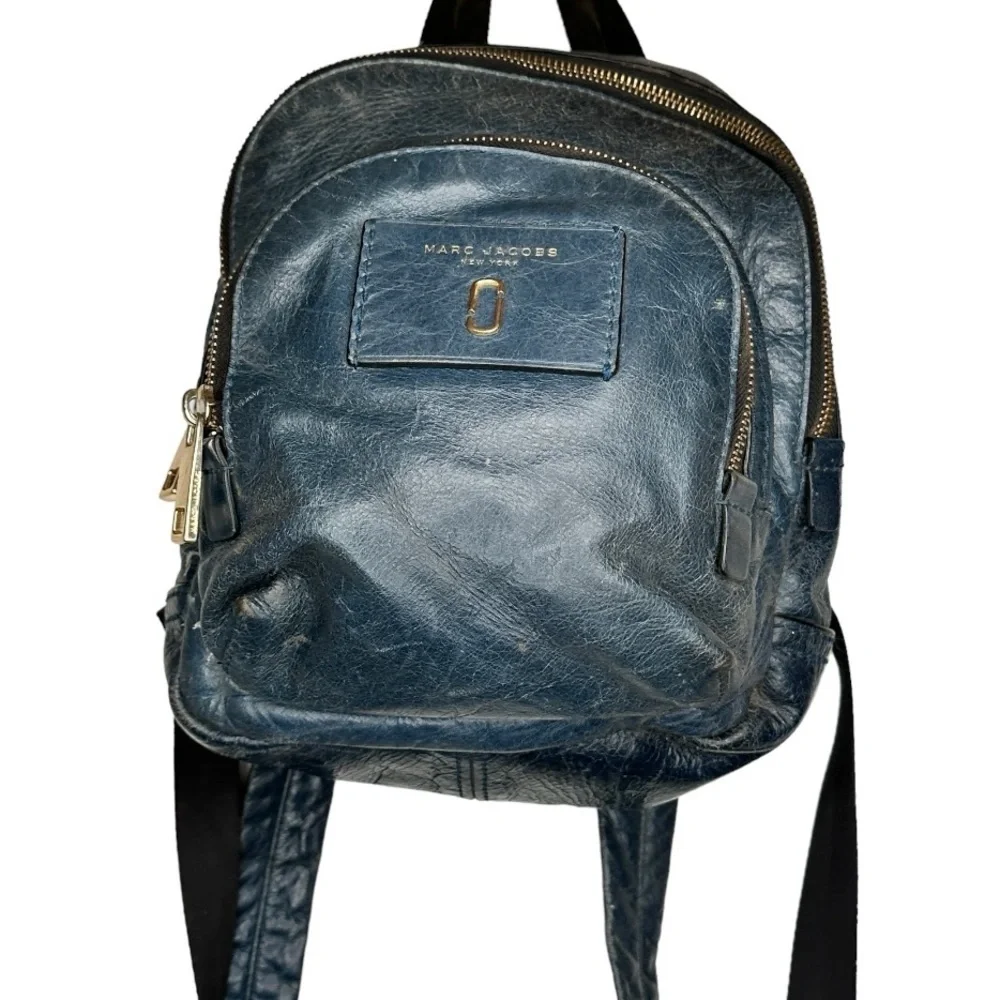 Marc‎ Jacobs Blue Small Backpack